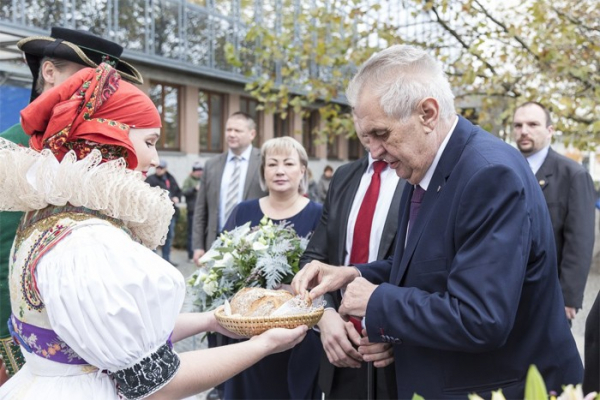 Prezident Zeman opět navštíví Olomoucký kraj