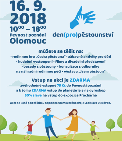 Den (pro) pěstounství Olomouc