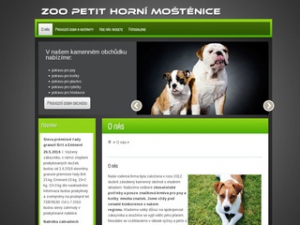 ZOO PETIT - chovatelské potřeby Horní Moštěnice