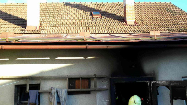 V Pěnčíně hořel rodinný dům