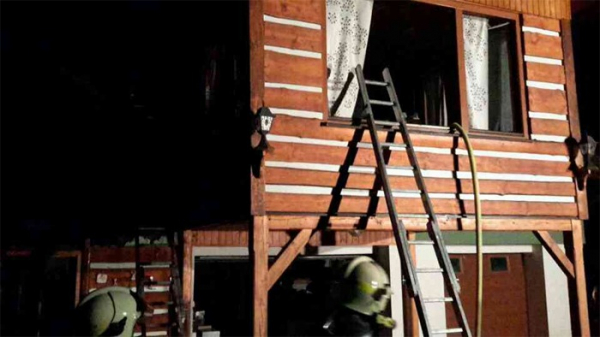 Ve Výšehoří na Šumpersku zahořela kotelna a část domu