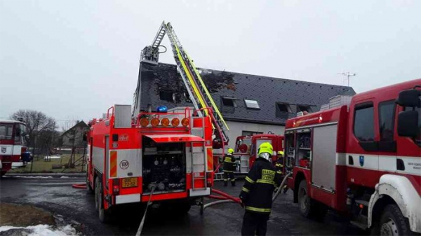 Požár v Dalově si vyžádal evakuaci 20 osob
