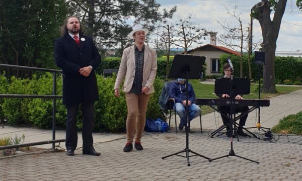 Charitativní koncert potěšil obyvatele Domova pro seniory v Července na Olomoucku
