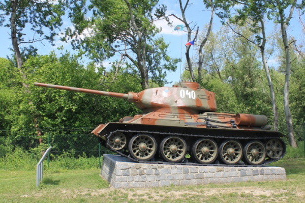 Tank T-34/85 s věžovým číslem 040 z Ostravské operace prošel renovací