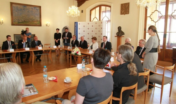 Podpis deklarace stvrdil zájem měst Krakov a Olomouc o dlouhodobou spolupráci