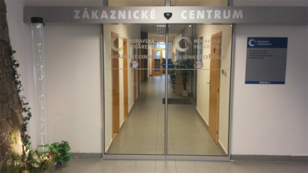 Společnost Moravská vodárenská uzavírá až do odvolání všechna svá zákaznická centra