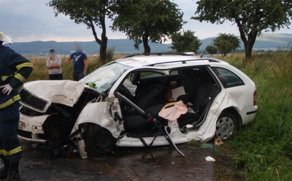 Další z vážných dopravních nehod v Olomouckém kraji