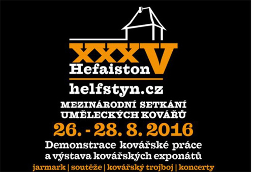 Oslava uměleckého kovářství na hradě Helfštýn