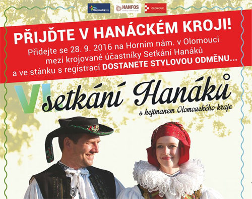 Setkání Hanáků - festival krojů, tanců, písní a tradic