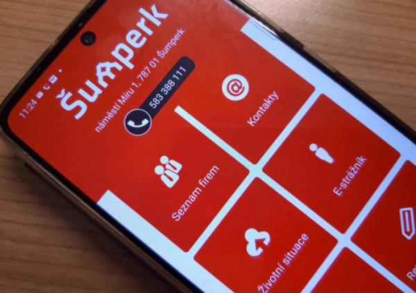 Aplikace Šumperk v mobilu je přehlednější, informace zde najdou také návštěvníci města a turisté