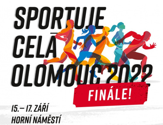 Centrum města Olomouc bude na tři dny patřit sportu