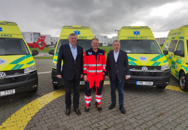 Olomoucký kraj pokračuje v modernizaci vozového parku zdravotnických záchranářů