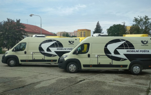 Česká pošta: Šest vozů mobilní pošty působí v nových lokalitách
