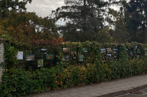 Čtvrtá výstava na plotě Botanické zahrady Univerzity Palackého v Olomouci