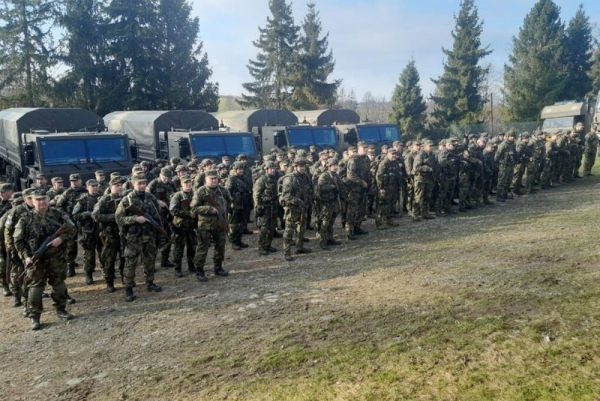 AČR: Vojáci aktivní zálohy ostravského velitelství absolvovali v Libavé cvičení Drill