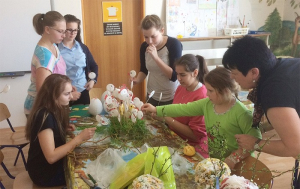 Velikonoční atmosféra dětské pacienty Nemocnice Prostějov nemine