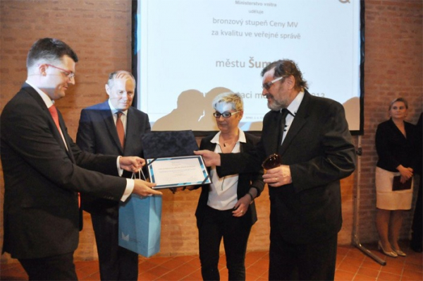 Městský úřad Šumperk získal bronzové ocenění