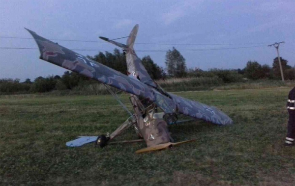 Letecká dopravní nehoda v Uhelné na Jesenicku